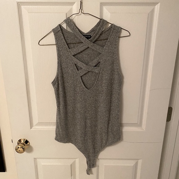 Large Grey Bodysuit - Picture 1 of 3